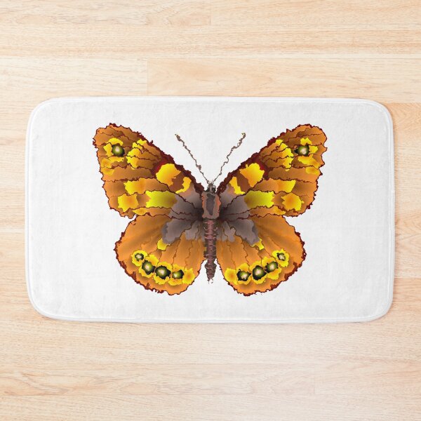 Item preview, Pixel yellow Tropical butterfly designed and sold by Elonium.