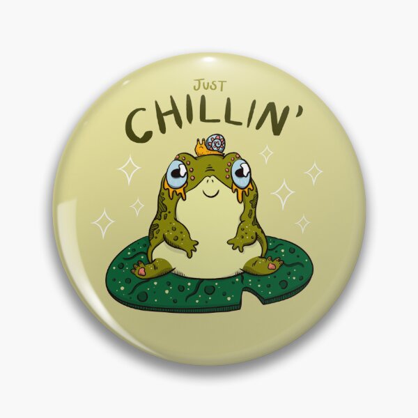 Item preview, Just Chillin' Frog designed and sold by stacystraub.