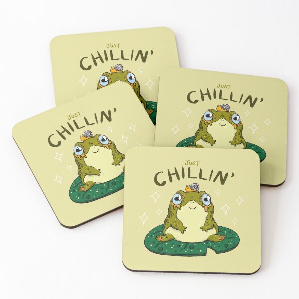 Item preview, Just Chillin' Frog designed and sold by stacystraub.