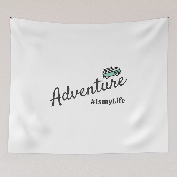 Item preview, Adventure is my Life Cool Adventure Camping Hiker Gift designed and sold by uranus-art.