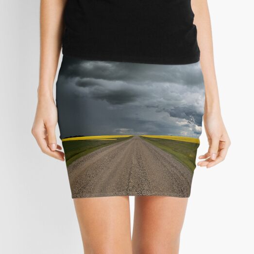 Prairie Summer Road Mini Skirt