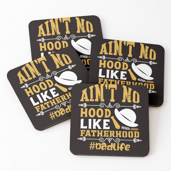 Item preview, AIN'T NO HOOD LIKE FATHERHOOD designed and sold by َART LOVERS ★★★★★.
