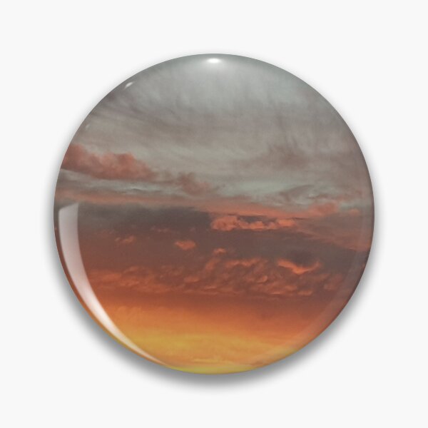 Item preview, Orange Sunset with Grey Clouds Coming designed and sold by Bennymp.