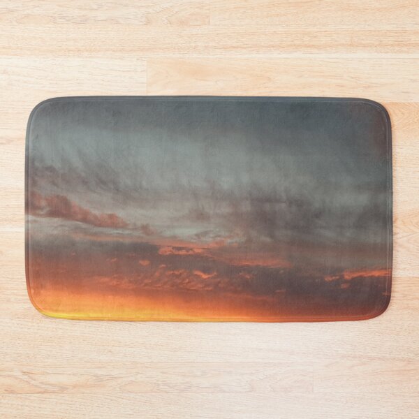 Item preview, Orange Sunset with Grey Clouds Coming designed and sold by Bennymp.