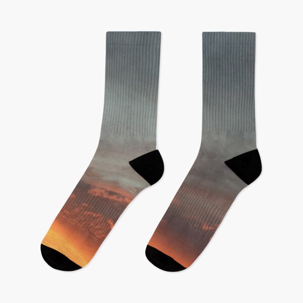 Item preview, Orange Sunset with Grey Clouds Coming designed and sold by Bennymp.