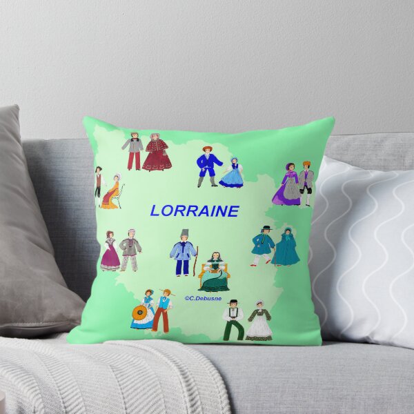Item preview, Mapa de Lorena y sus trajes designed and sold by Catherine Debusne.