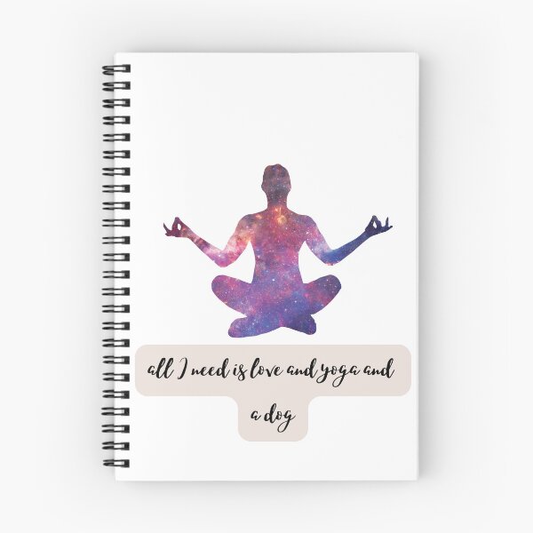 Item preview, Todo lo que necesito es amor y yoga y un perro designed and sold by KhaledDesign11.
