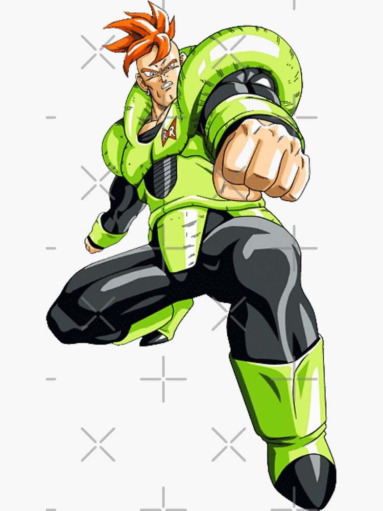 Android 16 Dbz - Dragon Ball  Poster for Sale by Art-Design-87