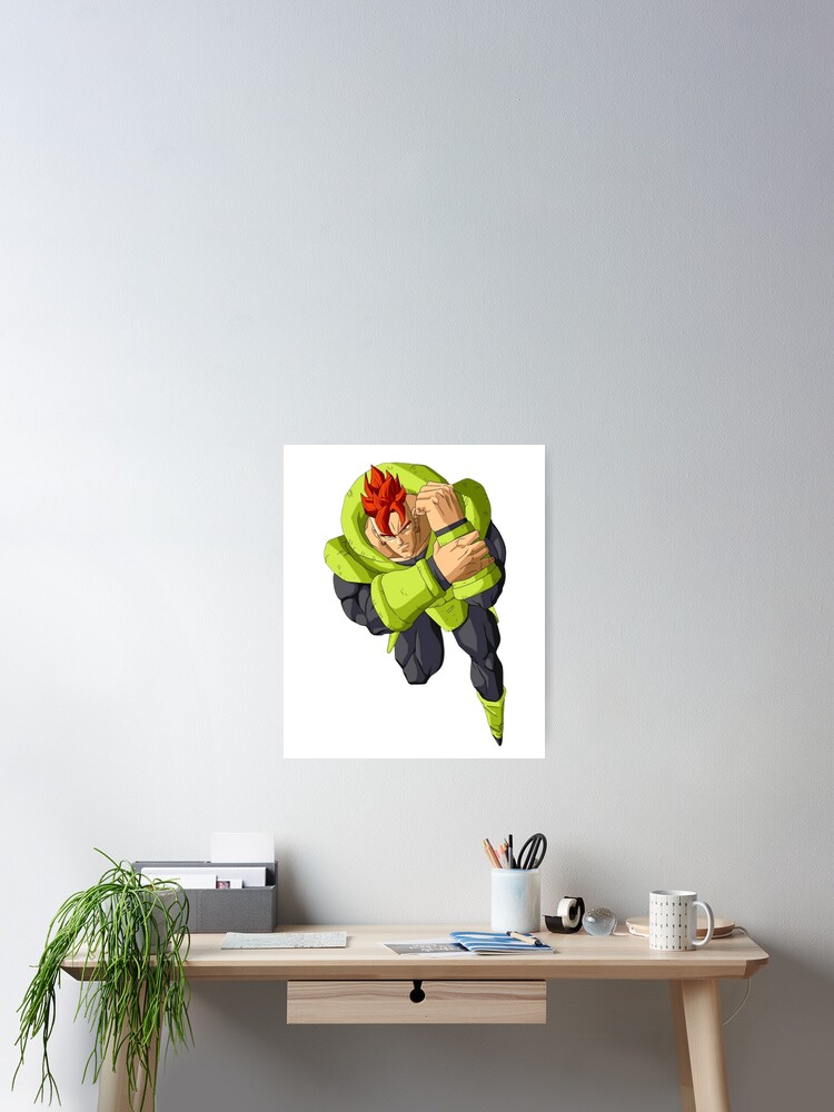 Android 16 Dbz - Dragon Ball  Poster for Sale by Art-Design-87