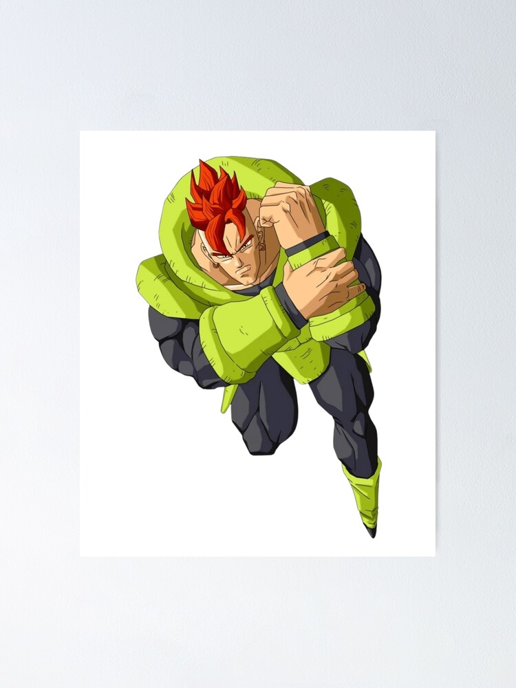 Android 16 Dbz - Dragon Ball  Poster for Sale by Art-Design-87