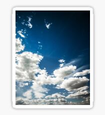 blue sky Sticker