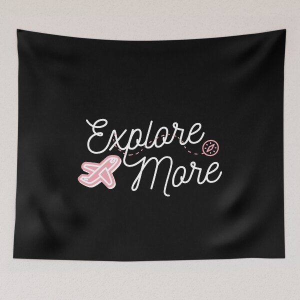 Item preview, Explore More, Travel More Cool Adventure Camping Hiker Gift designed and sold by uranus-art.