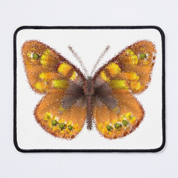Item preview, Pixel yellow Tropical butterfly 3 designed and sold by Elonium.