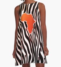 ZEBRA A-Line Dress