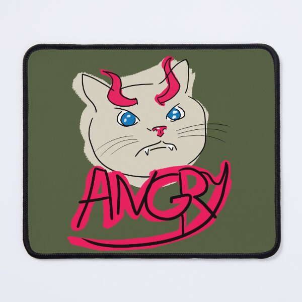 Item preview, ANGRY CUTE CAT designed and sold by AitOmar.