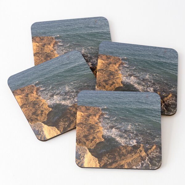 Item preview, Blue beach waves designed and sold by Hola Ilustra.