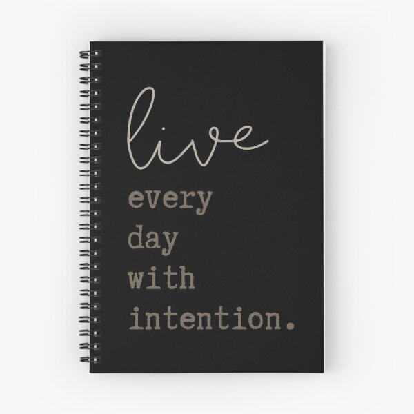Item preview, live every day with intention. designed and sold by successmom.