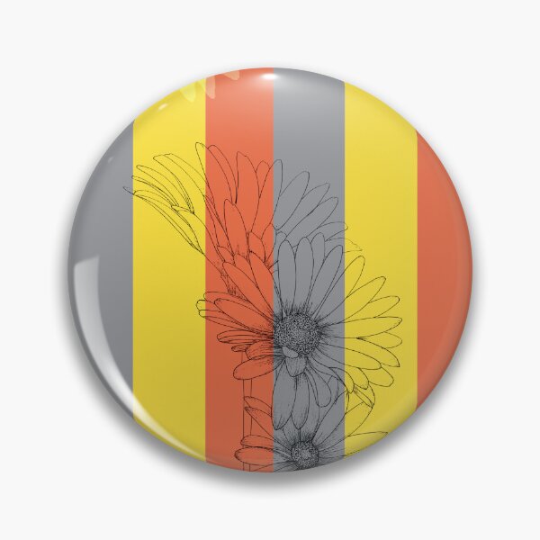 Item preview, Stripes - Orange Bloomying designed and sold by alohasoularte.