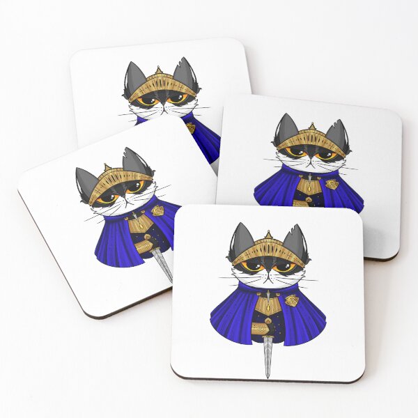 Item preview, Knight cat designed and sold by IlyriaShop.