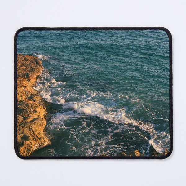 Item preview, Blue sea waves of playa arrabassada Spain designed and sold by Hola Ilustra.