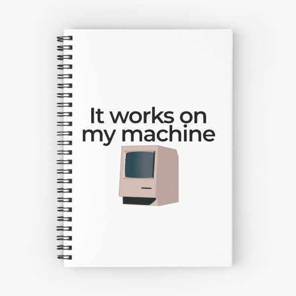 Item preview, It works on my machine designed and sold by MattForbesDev.