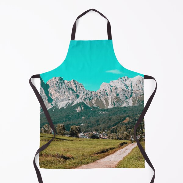 Item preview, Impresionante vista de una ciudad en los Dolomitas designed and sold by Slalon85.