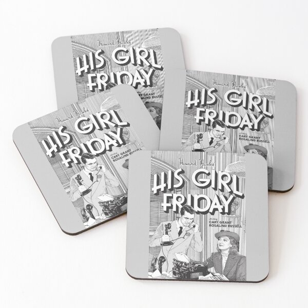 Item preview, His Girl Friday by Howard Hawks Movie Poster designed and sold by PeacefulRiver.