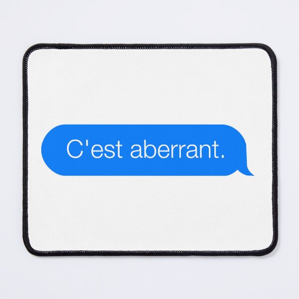 Item preview, Message "It's aberrant." designed and sold by AbsolutMango.