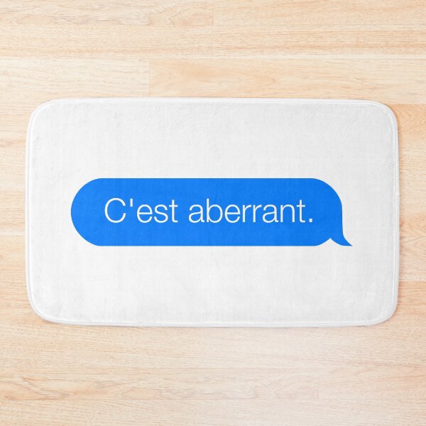 Item preview, Message "It's aberrant." designed and sold by AbsolutMango.