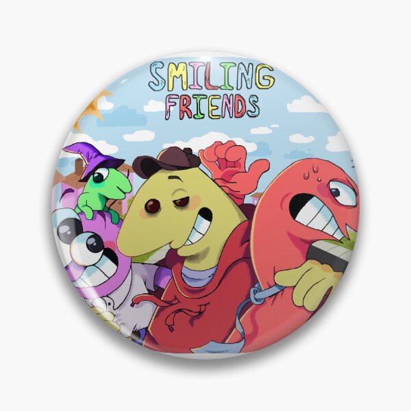 Item preview, Smiling Friends Classic T-Shirt designed and sold by Abdel-illah farah.