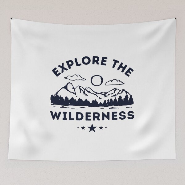 Item preview, Explore The Wilderness  Cool Adventure Camping Hiker Gift designed and sold by uranus-art.