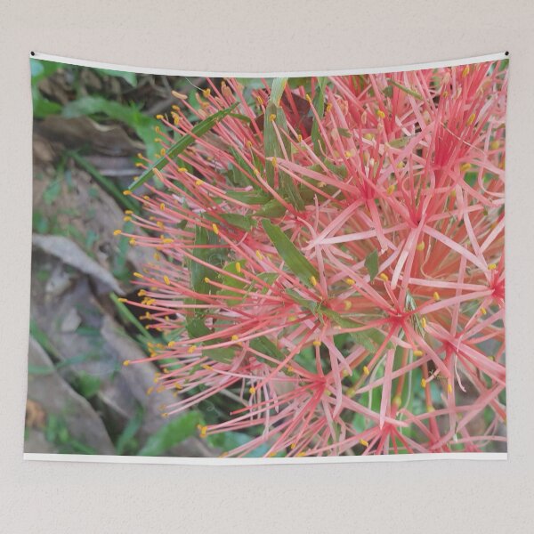 Item preview, Bulbo de flor rosa con hierba designed and sold by Bennymp.