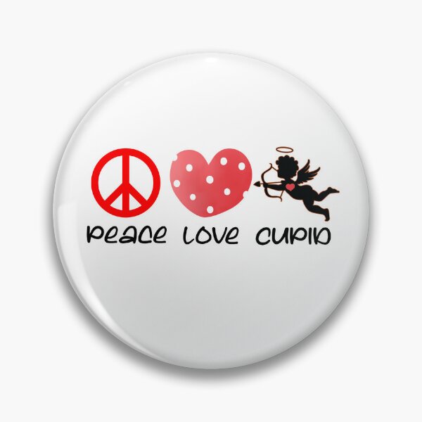 Item preview, Peace Love Cupid, Cuter Than Cupid designed and sold by SportyDogShop.