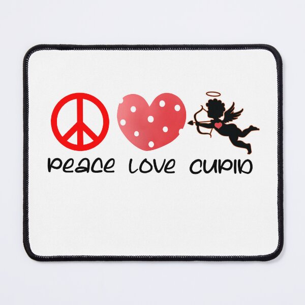 Item preview, Peace Love Cupid, Cuter Than Cupid designed and sold by SportyDogShop.