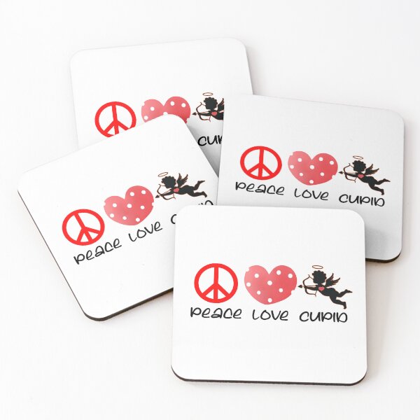 Item preview, Peace Love Cupid, Cuter Than Cupid designed and sold by SportyDogShop.