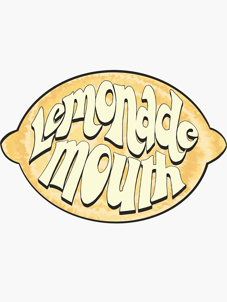 "Lemonade Mouth Band Logo Sticker" Sticker by Evangeline5 Redbubble
