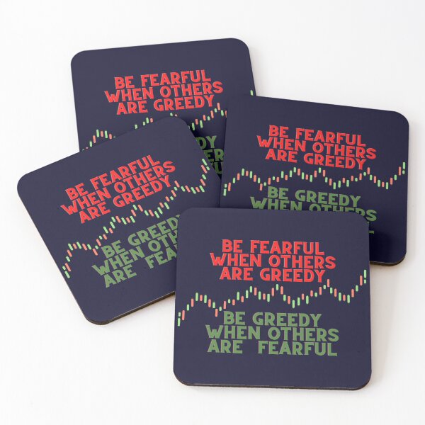 Item preview, Be fearful when others are greedy,Be Greedy when others are  fearful designed and sold by D1ogo.