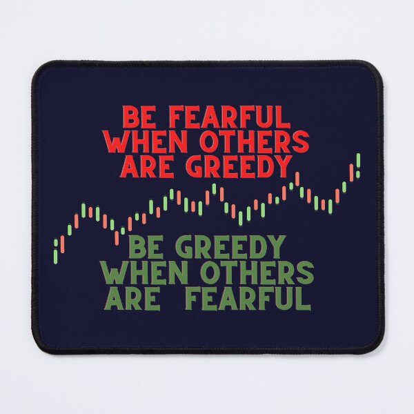 Item preview, Be fearful when others are greedy,Be Greedy when others are  fearful designed and sold by D1ogo.