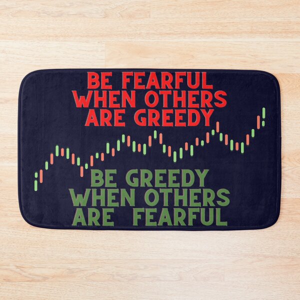 Item preview, Be fearful when others are greedy,Be Greedy when others are  fearful designed and sold by D1ogo.