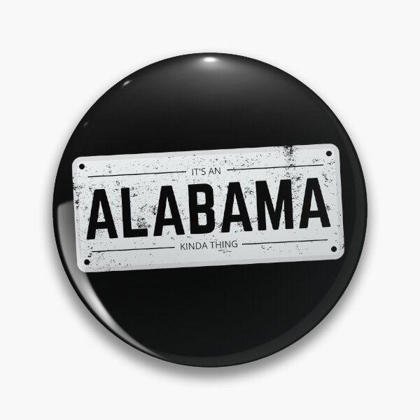 Item preview, It's an ALABAMA kinda thing number plate distressed designed and sold by 133DandC.