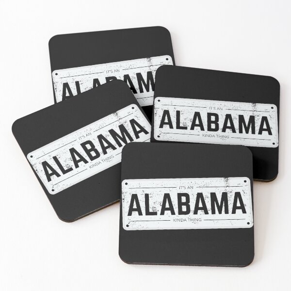 Item preview, It's an ALABAMA kinda thing number plate distressed designed and sold by 133DandC.