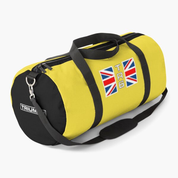 Item preview, Triumph TR6 - Union Flag - MIMOSA YELLOW designed and sold by CellularSong.