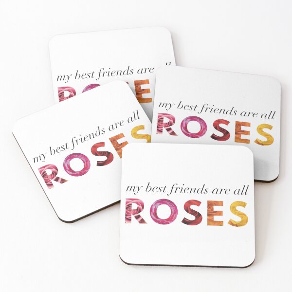 Item preview, My Best Friends Are All Roses designed and sold by strongpurpose.