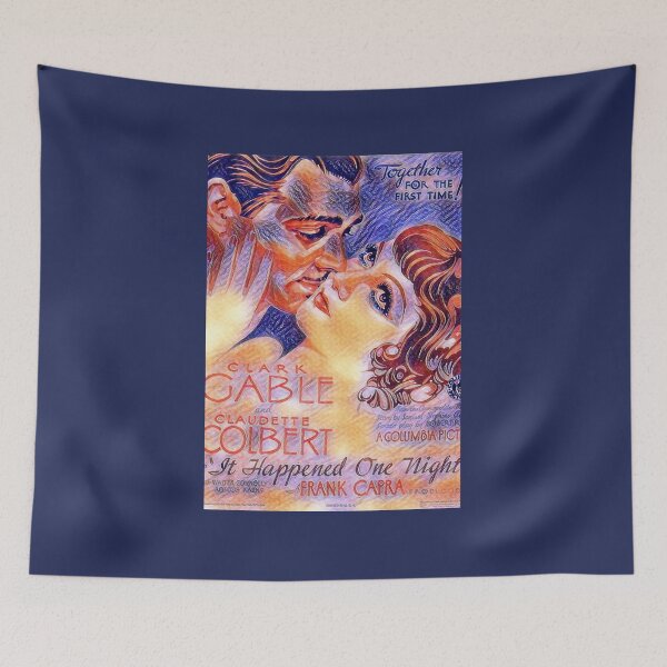 Item preview, It Happened One Night by Frank Capra Movie Poster designed and sold by PeacefulRiver.