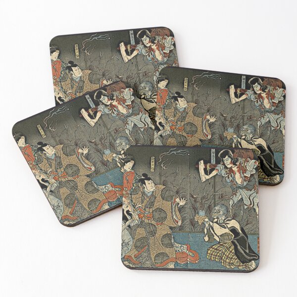 Item preview, Kuniyoshi; The Ghosts of Togo and His Wife designed and sold by Zanimations.