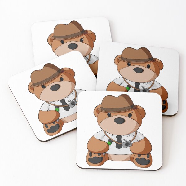 Item preview, Press Teddy Bear designed and sold by Alisha Ober Designs.