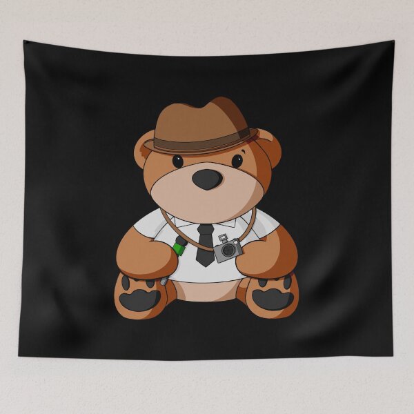 Item preview, Press Teddy Bear designed and sold by Alisha Ober Designs.