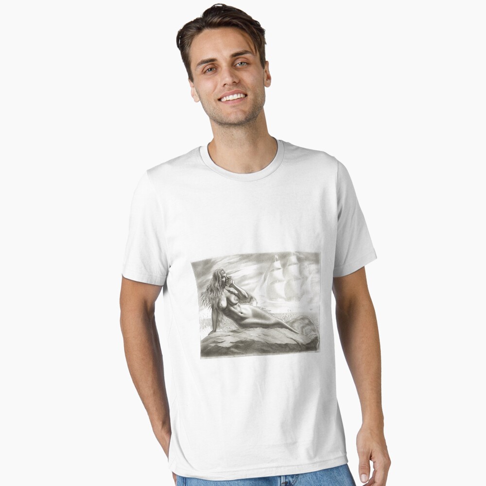 Vista previa del artículo con la obra «Camiseta esencial», diseñado y vendido por jairovalverde.