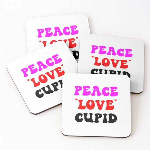 Item preview, Peace Love Cupid, Cuter Than Cupid designed and sold by SportyDogShop.