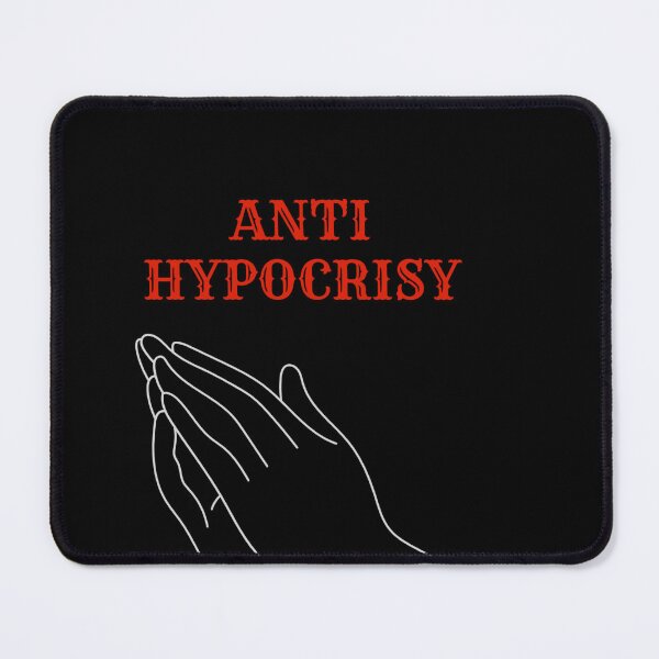 Item preview, Anti hypocrisy hand design designed and sold by authenticwords.